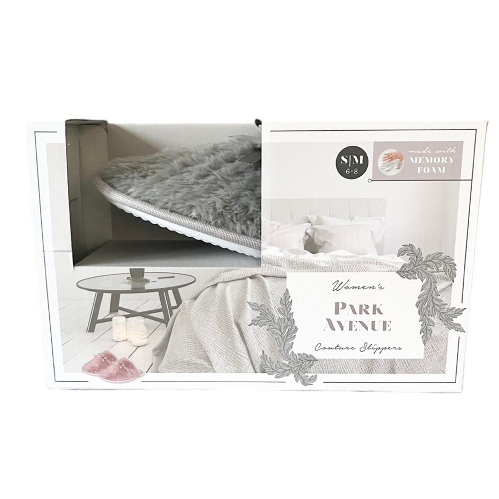 Park Avenue Couture Memory Foam Slippers